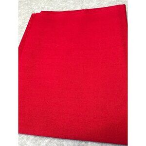 Dark Red Cotton Fat Quarter Fabric 18x22" Quilting Crafting Projects